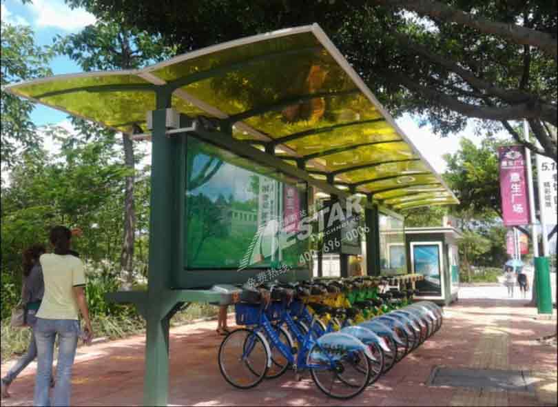 湖北公共自行车亭