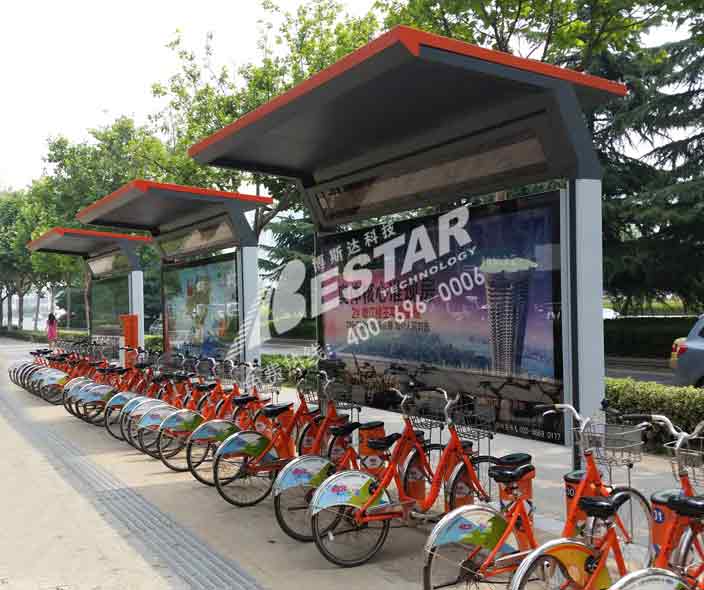 南京公共自行车亭